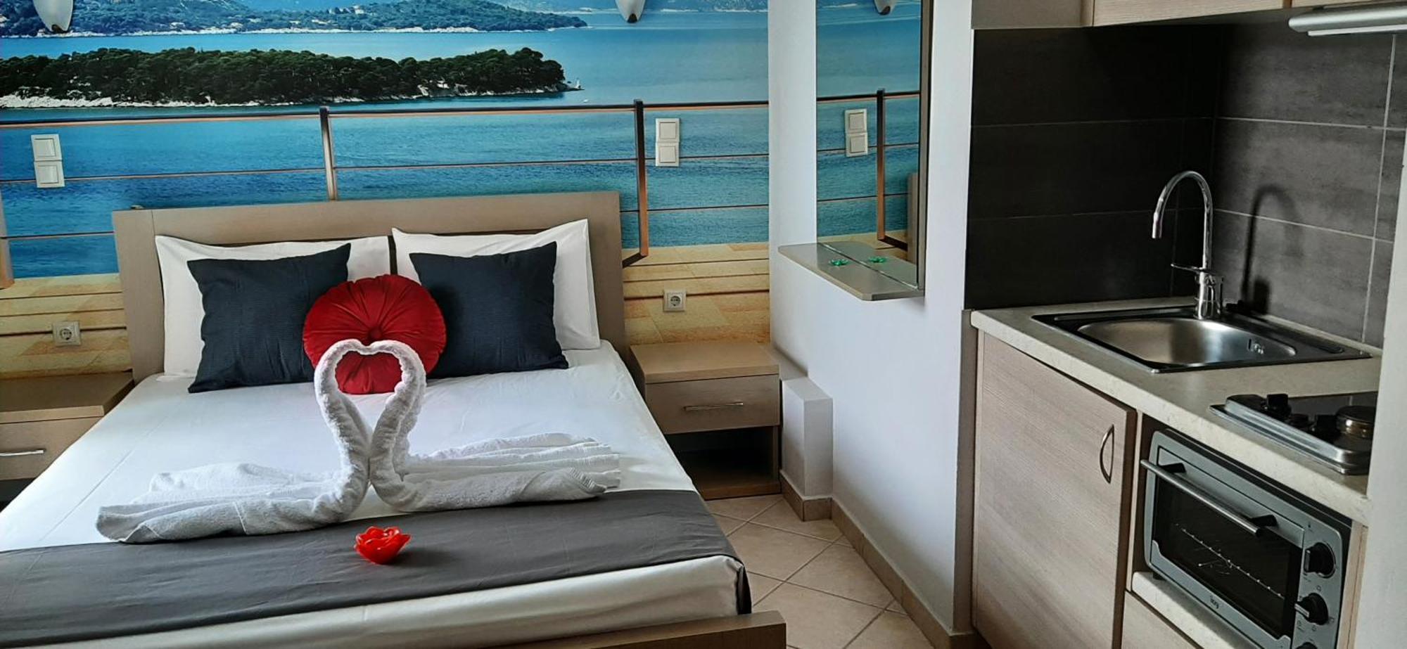 Blue Bay Apartments Sívota Kamer foto